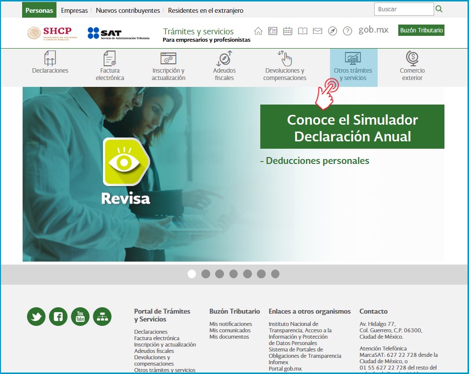 Www sat gob mx trámites buzón tributario best sale